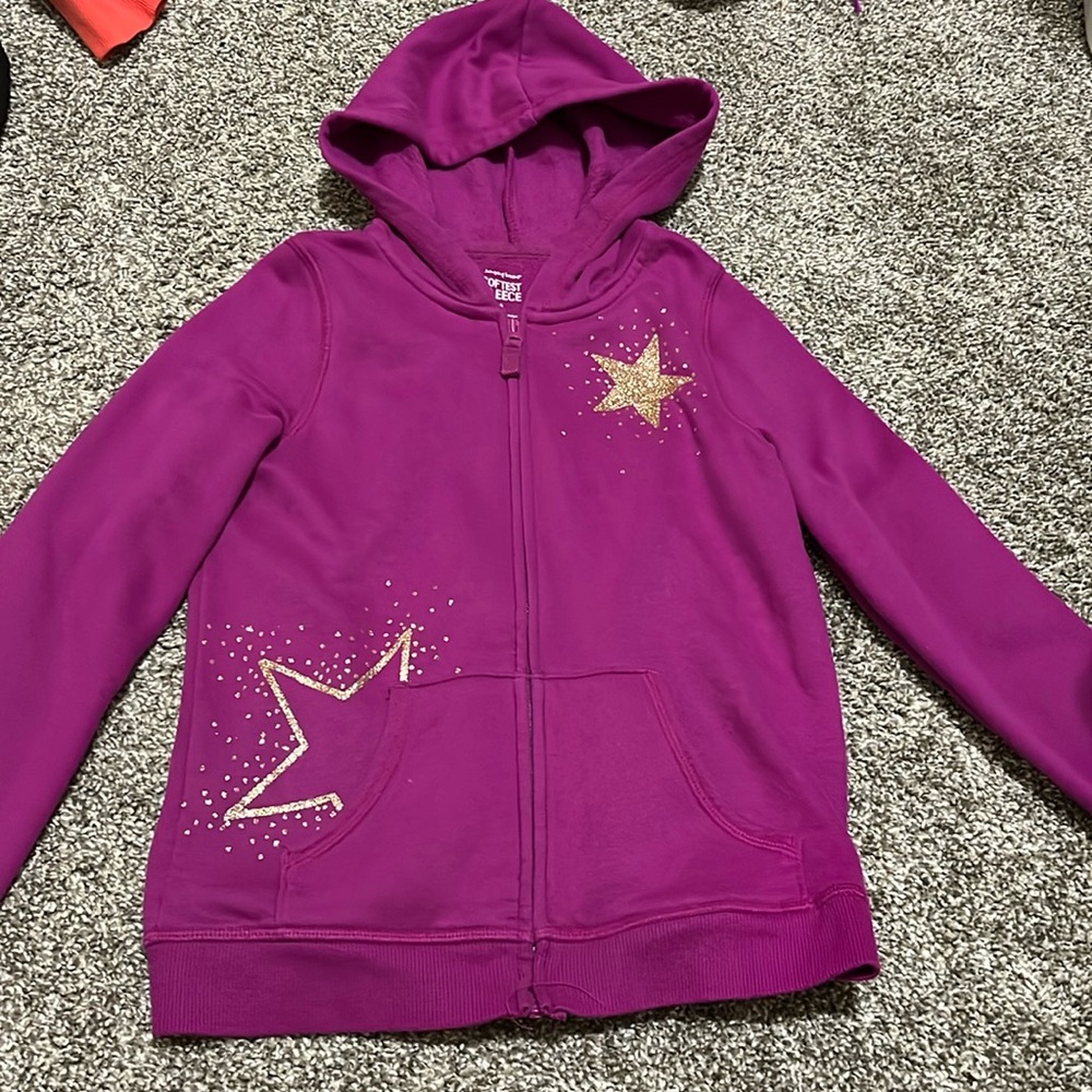 Purple star jacket for girls ⭐️